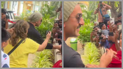 Ranbir Kapoor win hearts as he interacts with fans, clicks selfies and shakes hands outside his brand store – WATCH video |